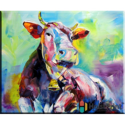 Картина корова, , 210.00 грн., JVV777058, , Картины Животных (Репродукции картин)